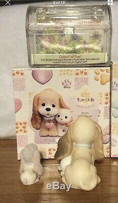 Precious Moments 2003 Fun Club Figurines Complete Set WithExclusives New
