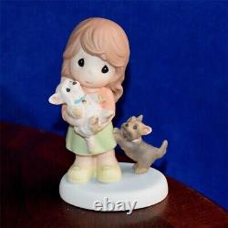 Precious Moments 2009 HAPPY TAILS TWO YOU 940027 Yorkie VERY RARE