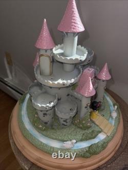 Precious Moments 2012 Ultimate Disney Princess Castle Large Lights Up RARE READ