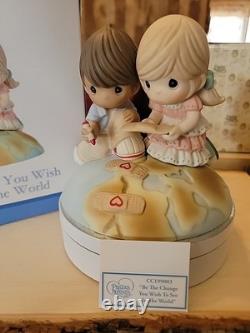 Precious Moments 2019 BE THE CHANGE YOU WISH TO SEE IN THE WORLD CC199003 RARE