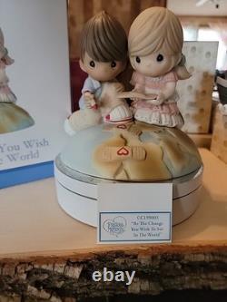 Precious Moments 2019 BE THE CHANGE YOU WISH TO SEE IN THE WORLD CC199003 RARE