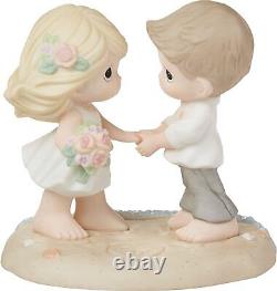 Precious Moments 222030 to Have and to Hold Bisque Porcelain Figurine