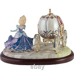 Precious Moments 229035 100th Anniversary Cinderella With Coach Porcelain Figure