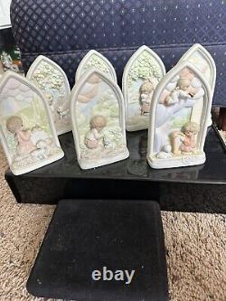 Precious Moments 23rd Psalms RARE Vtg Chapel Exclusive Set Of 7