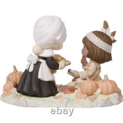 Precious Moments 241027 First Thanksgiving Limited Edition Figurine 9 x 6.5