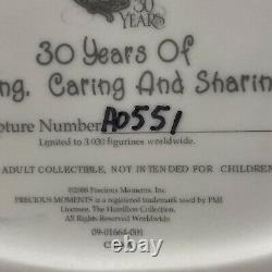 Precious Moments 30 Years of Loving Caring and Sharing Party Rare Limited Ed