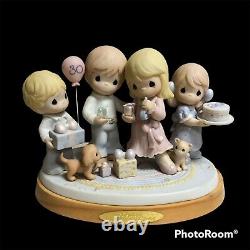 Precious Moments 30 Years of Loving Caring and Sharing Party Rare Limited Ed