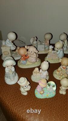 Precious Moments 32 Pieces HUGE LOT COLLECTION RARE RETIRED FIGURINES FREE SHIP