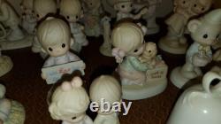 Precious Moments 32 Pieces HUGE LOT COLLECTION RARE RETIRED FIGURINES FREE SHIP