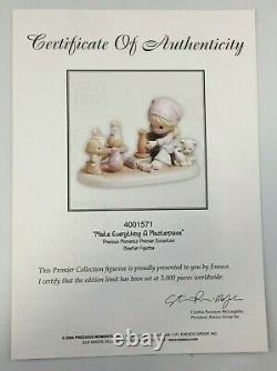 Precious Moments 4001571 Make Everything A Masterpiece Figurine 2005 NEW