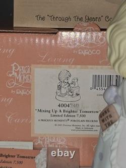 Precious Moments 4004740 Mixing Up A Brighter Tomorrow Box Insert Paperwork