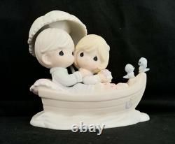 Precious Moments #610071 My Dream Boat, Signed by Gene Freedman