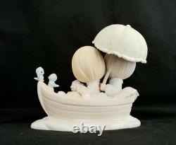 Precious Moments #610071 My Dream Boat, Signed by Gene Freedman