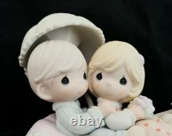 Precious Moments #610071 My Dream Boat, Signed by Gene Freedman