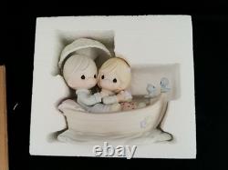 Precious Moments #610071 My Dream Boat, Signed by Gene Freedman