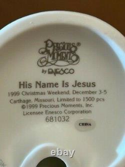 Precious Moments 681032 His Name Is Jesus Chapel Exclusive (very Rare)