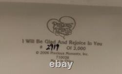 Precious Moments 710026 I Will Be Glad And Rejoice In You #2919 Limited Edition
