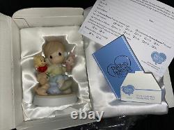 Precious Moments 720019 Walt Disney Winnie The Pooh PIGLET 2007 Figurine MIB