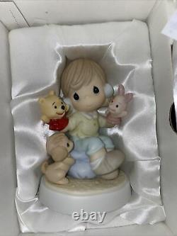 Precious Moments 720019 Walt Disney Winnie The Pooh PIGLET 2007 Figurine MIB