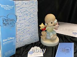 Precious Moments 720019 Walt Disney Winnie The Pooh PIGLET 2007 Figurine MIB