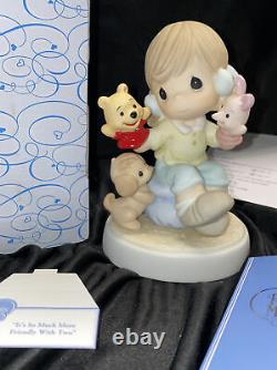 Precious Moments 720019 Walt Disney Winnie The Pooh PIGLET 2007 Figurine MIB