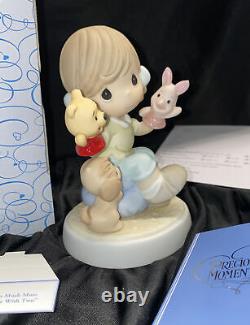 Precious Moments 720019 Walt Disney Winnie The Pooh PIGLET 2007 Figurine MIB