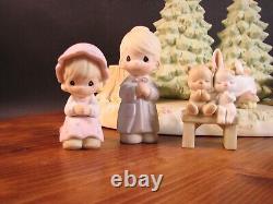 Precious Moments 730173 THE PEACE THAT PASSES UNDERSTANDING Rare Set 7 PC set