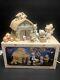 Precious Moments 732494 Fall Festival 7pc Harvest With Lighted Barn