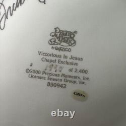 Precious Moments 850942 Victorious In Jesus Chapel Exclusive Hand Painted 2000