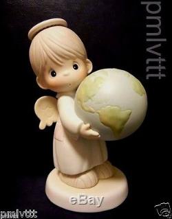 Precious Moments 9 He's Got The Whole World In His Hands Limited 2000 With Box