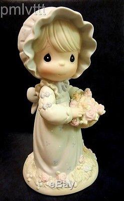 Precious Moments 9 Limited Ed. 2000 You Are The Rose Of His Creation With Box