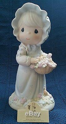 Precious Moments 9 Limited Edition Rare You Are The Rose Of His Creation 1994