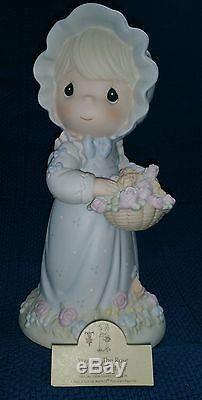 Precious Moments 9 Limited Edition Rare You Are The Rose Of His Creation 1994