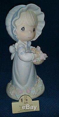 Precious Moments 9 Limited Edition Rare You Are The Rose Of His Creation 1994
