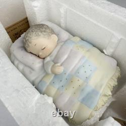 Precious Moments 9 Pc 104523 Dealer 9 Inch Come Let Us Adore Him Nativity-1986