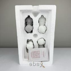 Precious Moments 9 Pc 104523 Dealer 9 Inch Come Let Us Adore Him Nativity-1986