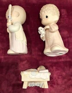 Precious Moments 9 inch Dealers Nativity 104523 Come Let Us Adore Him Olivebranc