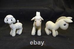 Precious Moments 9pc Nativity Add On Figurines with 4 Boxes