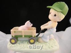 Precious Moments A Friend Is Someone Who Is Always There John Deere 840039 NIB