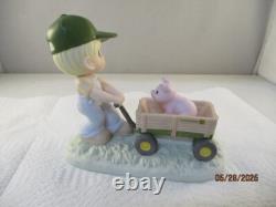Precious Moments A Friend Is Someone Who Is Always There To Help John Deere