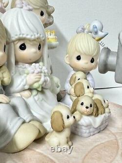 Precious Moments A Portrait Of Loving, Caring And Sharing 25th Anniv Exclusive