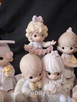 Precious Moments A Portrait Of Loving, Sharing And Caring Figurine In Box 108543