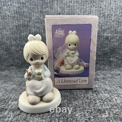 Precious Moments A Universal Love Porcelain Figurine 1991 Easter Seals With Box