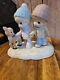 Precious Moments A Winter Walk Is Warmer With You Love Figurine 231038 New