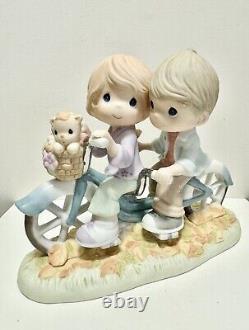 Precious Moments All For The Love Of You On A Bicycle Built For Two Limited Ed