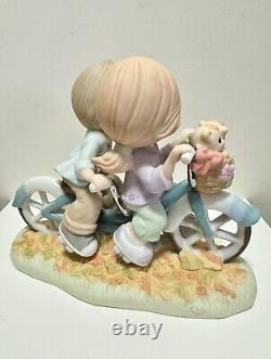 Precious Moments All For The Love Of You On A Bicycle Built For Two Limited Ed
