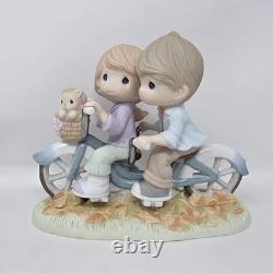 Precious Moments All for the Love of You on a Bicycle Built for Two 920025 HUGE