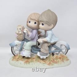 Precious Moments All for the Love of You on a Bicycle Built for Two 920025 HUGE