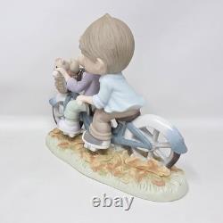Precious Moments All for the Love of You on a Bicycle Built for Two 920025 HUGE