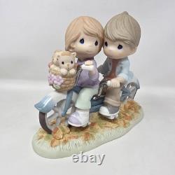 Precious Moments All for the Love of You on a Bicycle Built for Two 920025 HUGE